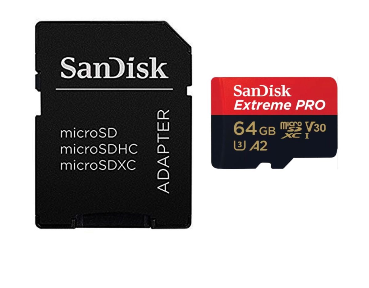 【新品・未開封】 SanDisk microSDカード Extreme Pro 64G SDXCカード サンディスク 4K 