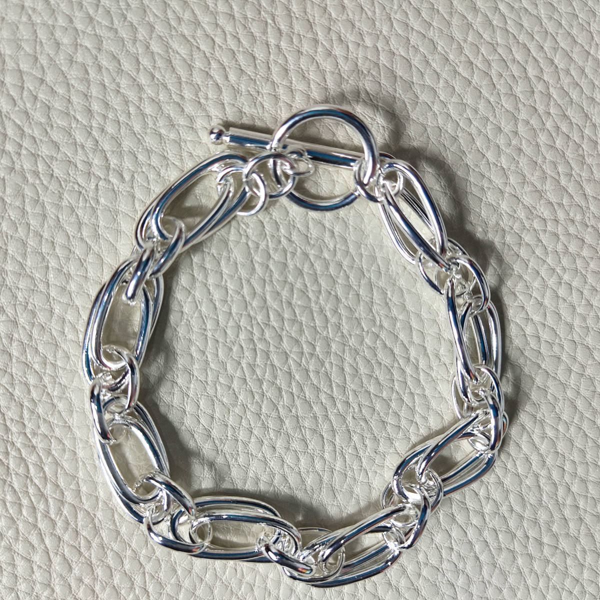 チェーンネックレス バングル ブレスレット シルバー silver chain bracelet 200_画像2