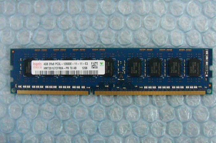 vd7 240pin DDR3 1600 PC3L-12800E 4GB ECC hynix 在庫3_画像1