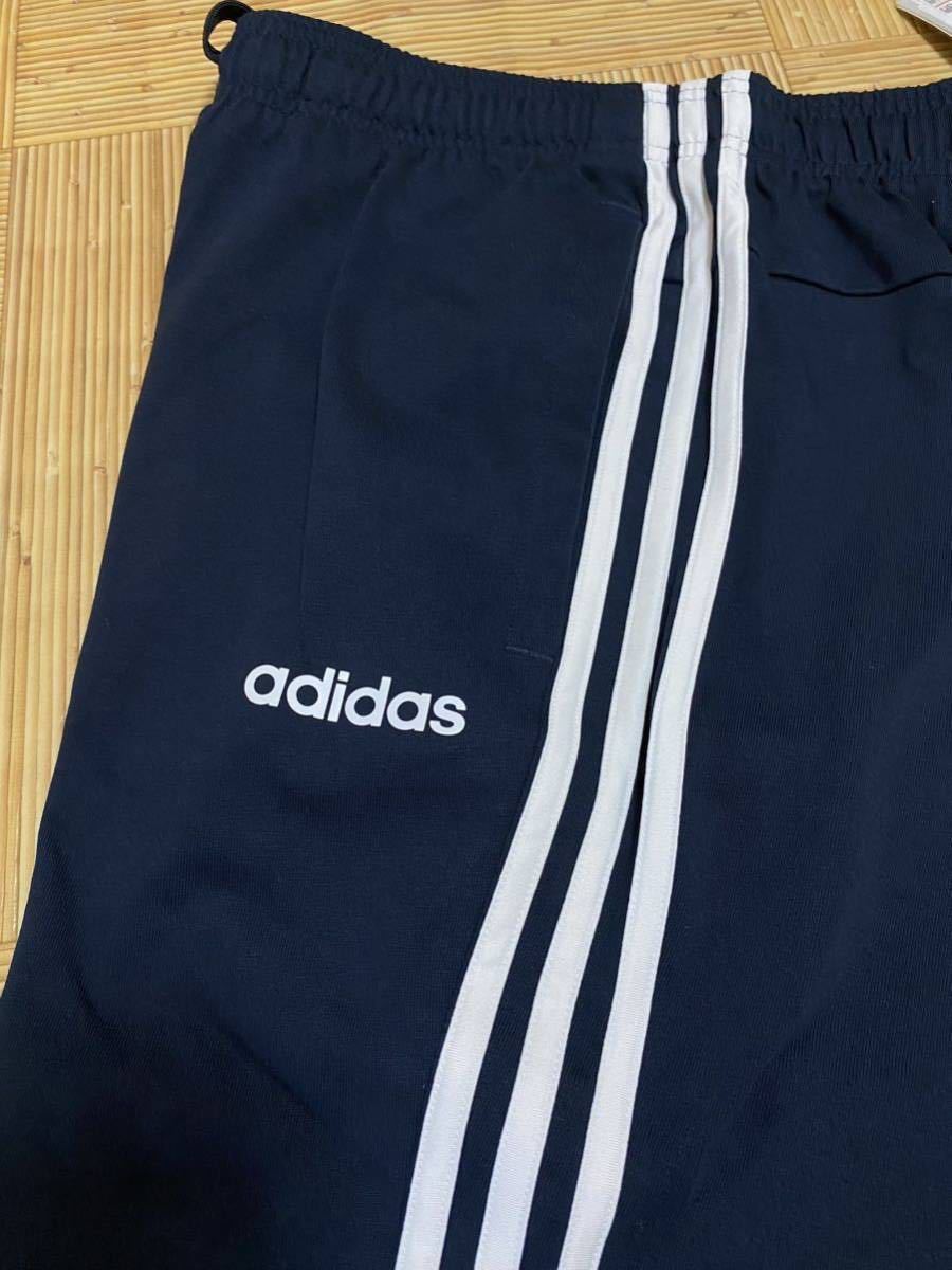 adidas メンズ　L アディダス　シングルジャージー　3ストライプス　テーパードパンツ 【DU0457 FSG25】_画像3