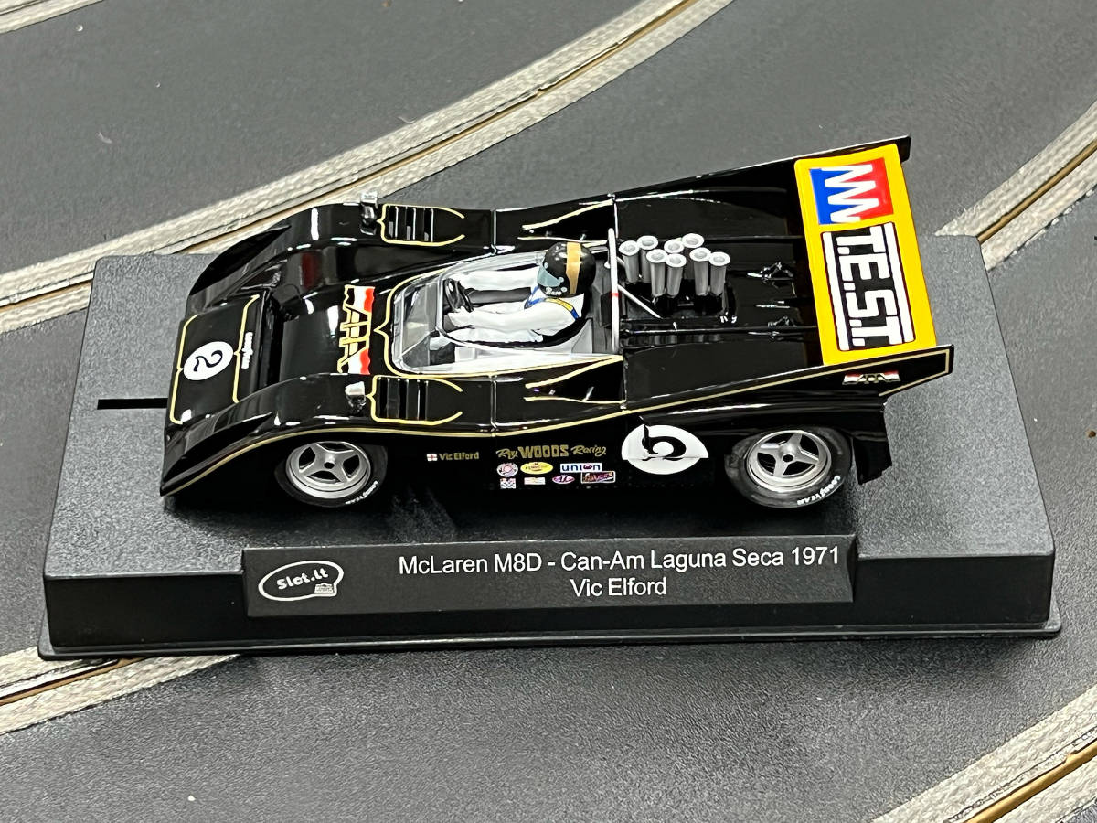 No.004 SLOT.IT CA26c M8D n.2 Can-am Laguna Seca 1971 [新品未使用 1/32スロットカー]_画像1