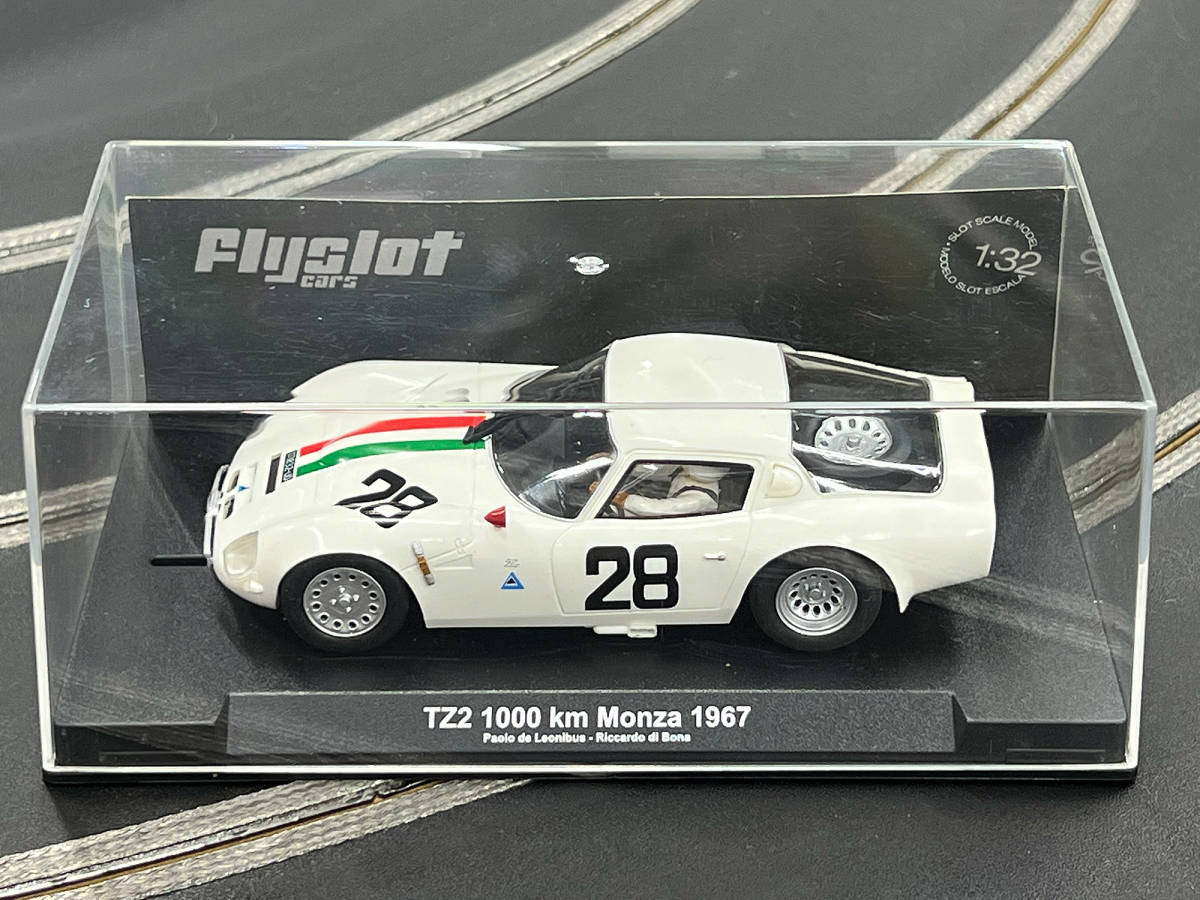 No.061 FLYSLOT F14102 TZ2 1000km Monza 1967 De Leonibus, Di Bona [新品未使用 1/32スロットカー]