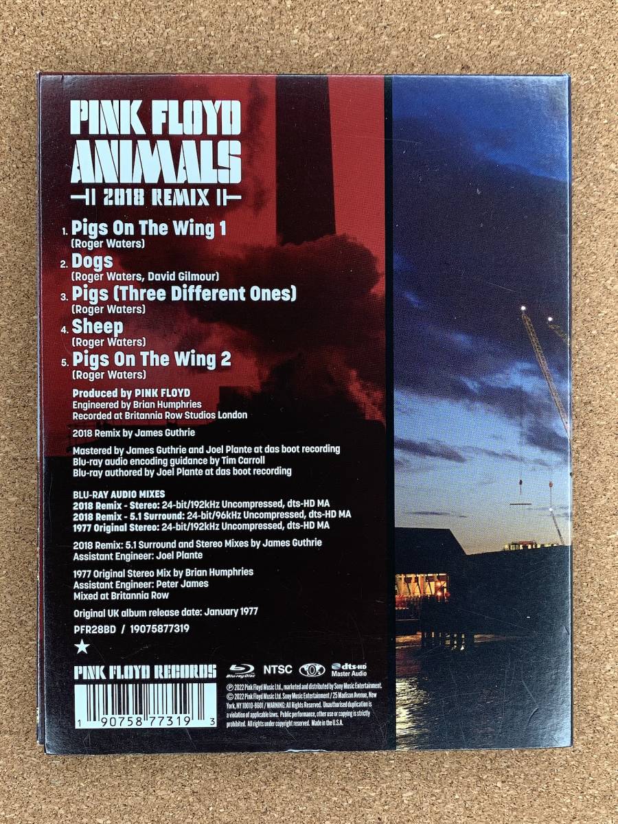 ☆★【中古美品(輸入盤)】 PINK FLOYD Animals (2018 Remix) 【Blu-ray Audio】★☆