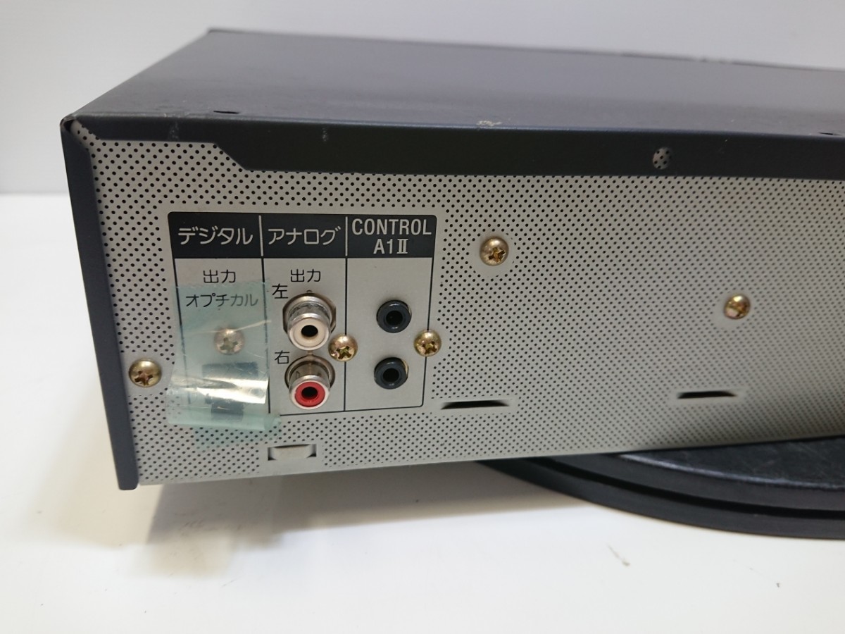 管理1135 SONY ソニー CDP-XE570 CDプレーヤー 音出し確認済み 現状品_画像9