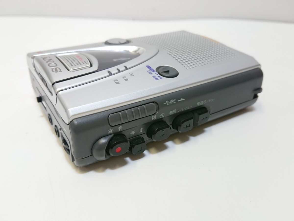 管理1159 SONY ソニー カセットテープ レコーダー TCM-400 本体のみ 通電確認済み ジャンク_画像5