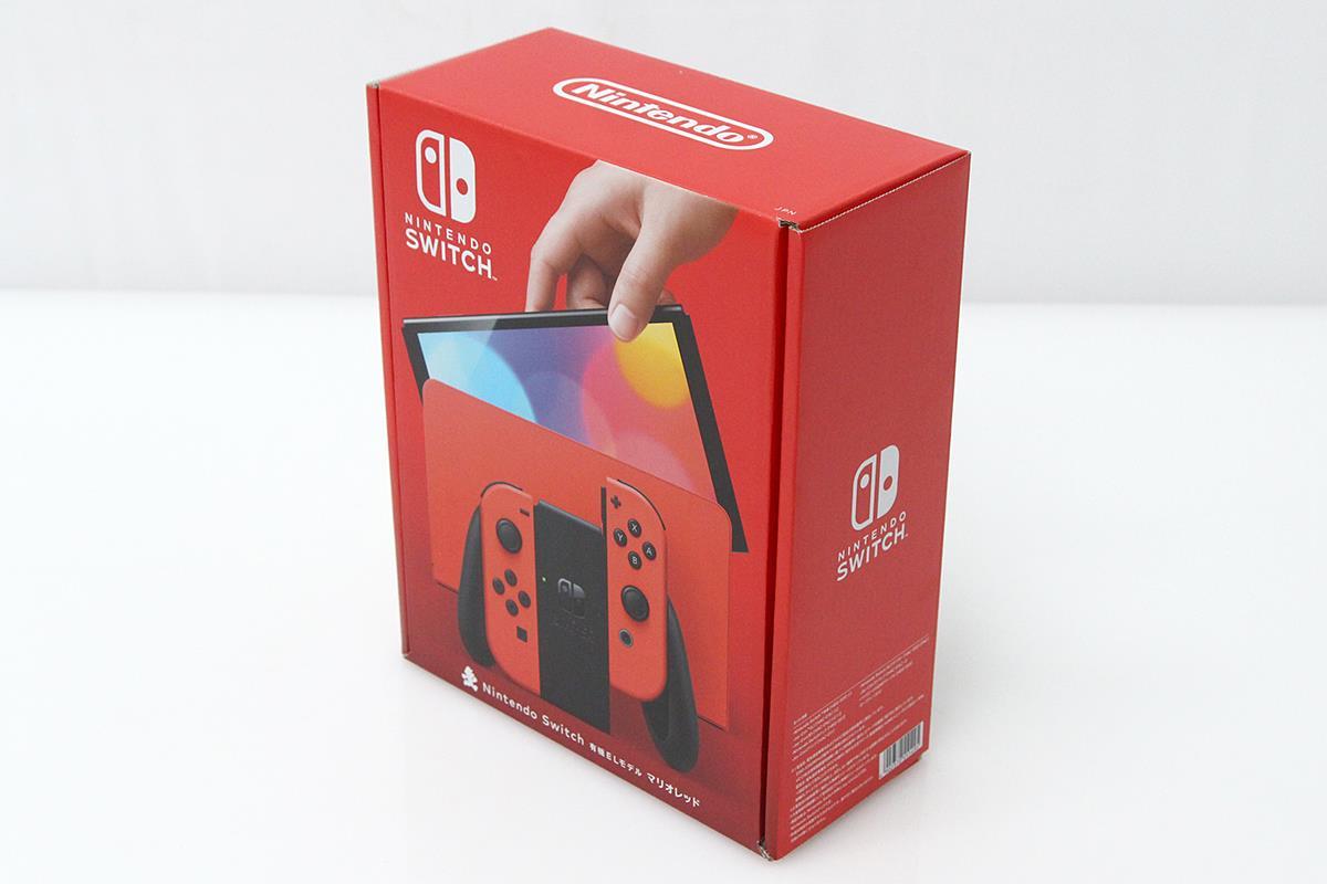 未使用品｜任天堂 Nintendo Switch 本体 有機ELモデル マリオレッド HEG-S-RAAAA πH3657-2G3 【アウトレット_1117】