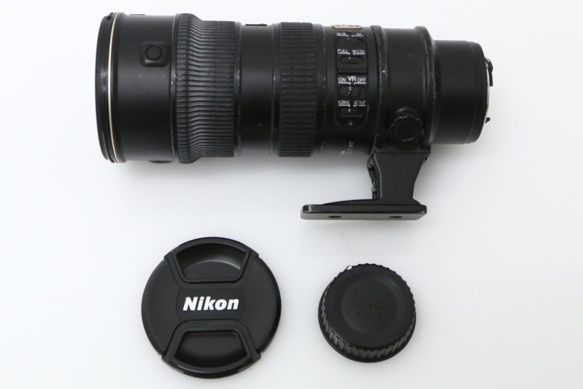 ジャンク品｜ニコン AF-S VR Zoom-Nikkor ED 70-200mm F2.8G (IF) ブラック γN865-2O1D-ψの画像2