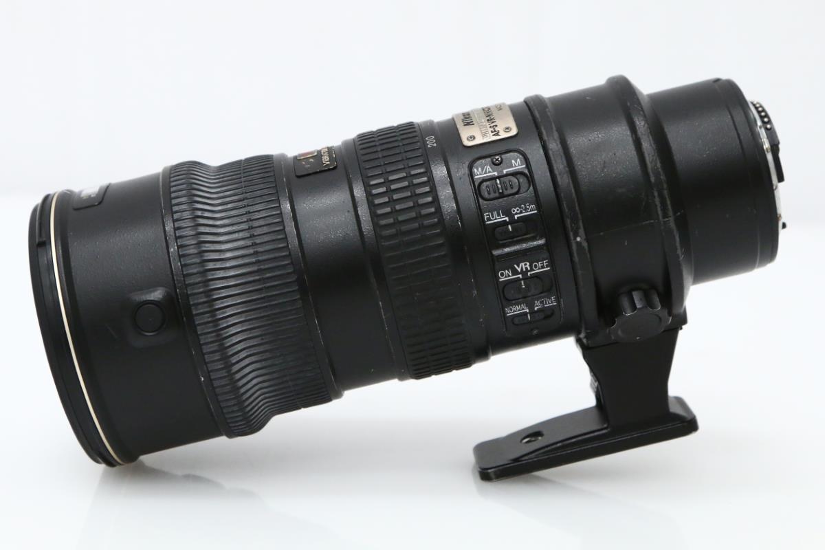 ジャンク品｜ニコン AF-S VR Zoom-Nikkor ED 70-200mm F2.8G (IF) ブラック γN865-2O1D-ψの画像3