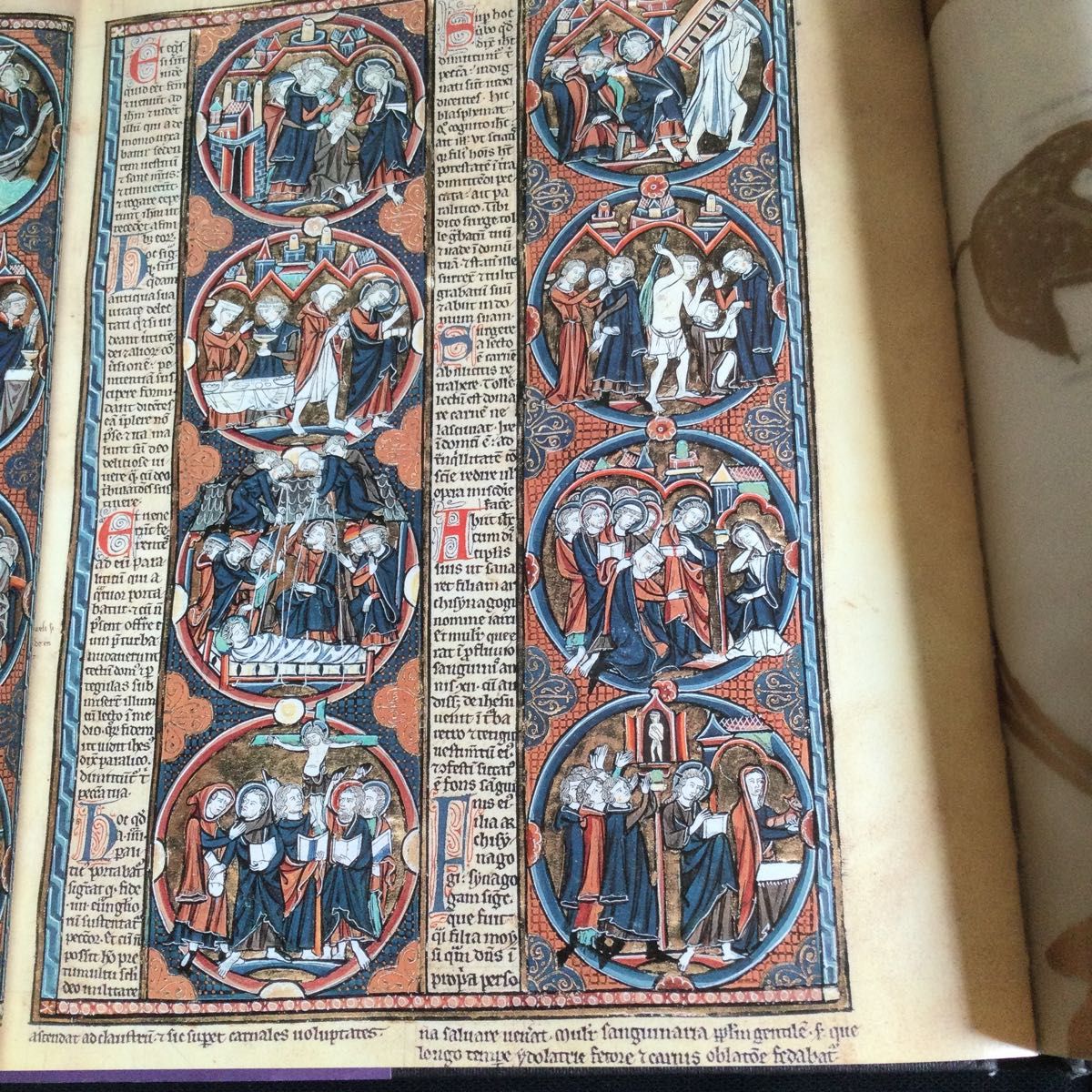 中世　装飾写本　フランス語　カリグラフィー　洋書　デザイン　歴史　美術　アート