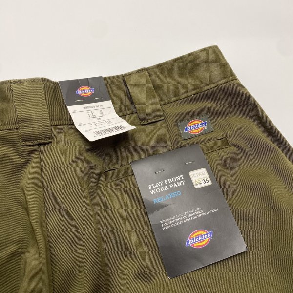 Dickies ディッキーズ リラックスド ワイド チノパンツ DK0031010CR3 モスグリーン W34_画像4