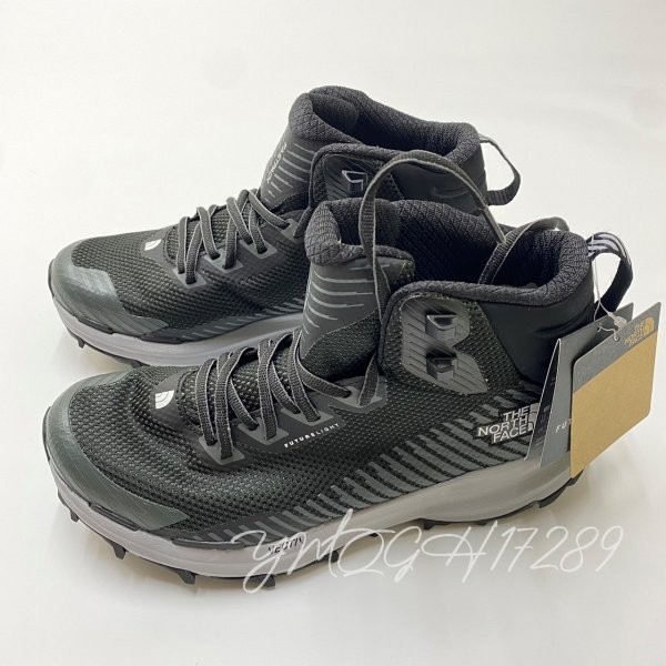 THE NORTH FACE ノースフェイス VECTIV FP MID FL ベクティブ ファストパック ミッド フューチャーライト NF02223 黒灰 26.0