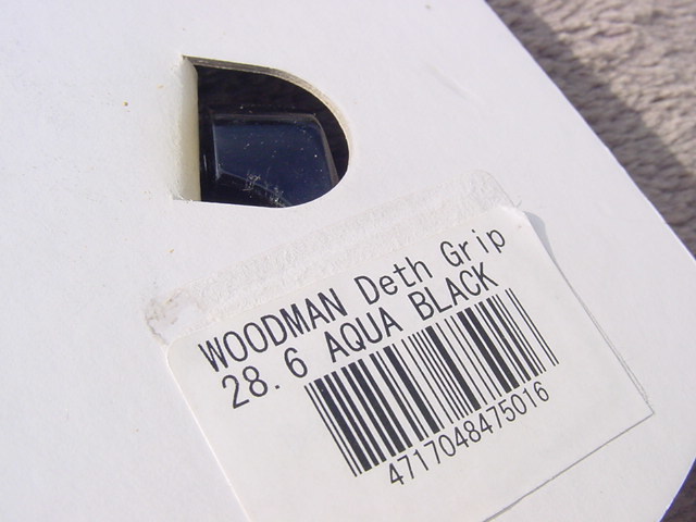 Woodman DEATHGRIP SEAT CLAMP 28.6φ BK new goods unused 