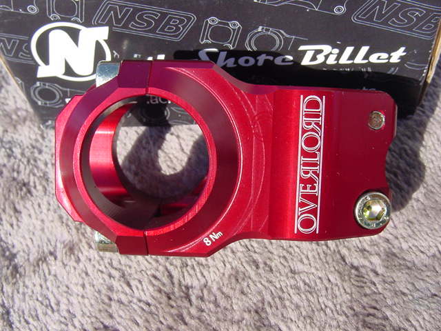 North Shore Billet Overlord Stems 40㎜/31.8φ RED 新品未使用_画像2