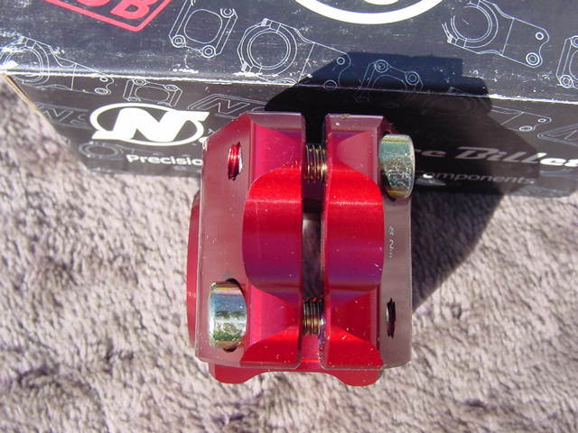North Shore Billet Overlord Stems 40㎜/31.8φ RED 新品未使用_画像7