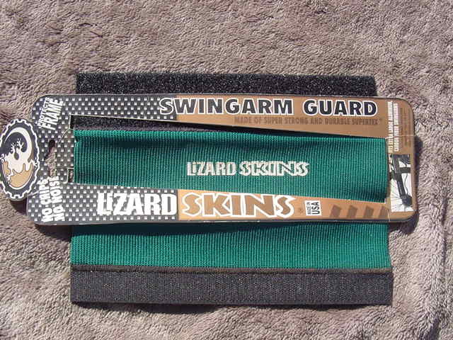 LIZARDSKINS SWINGARM GUARD GREEN 新品未使用_画像5