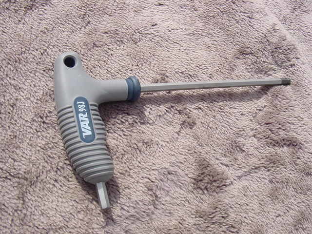 VAR 5㎜ P-HANDLED HEX WRENCH WITH A BALL-END 新品未使用_画像1