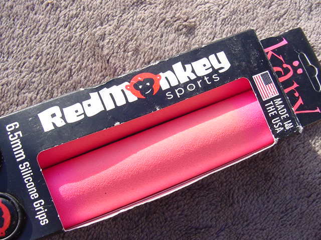 REDMONKEY SPORTs 6.5㎜ Silicone Grips pink 未使用品_画像7