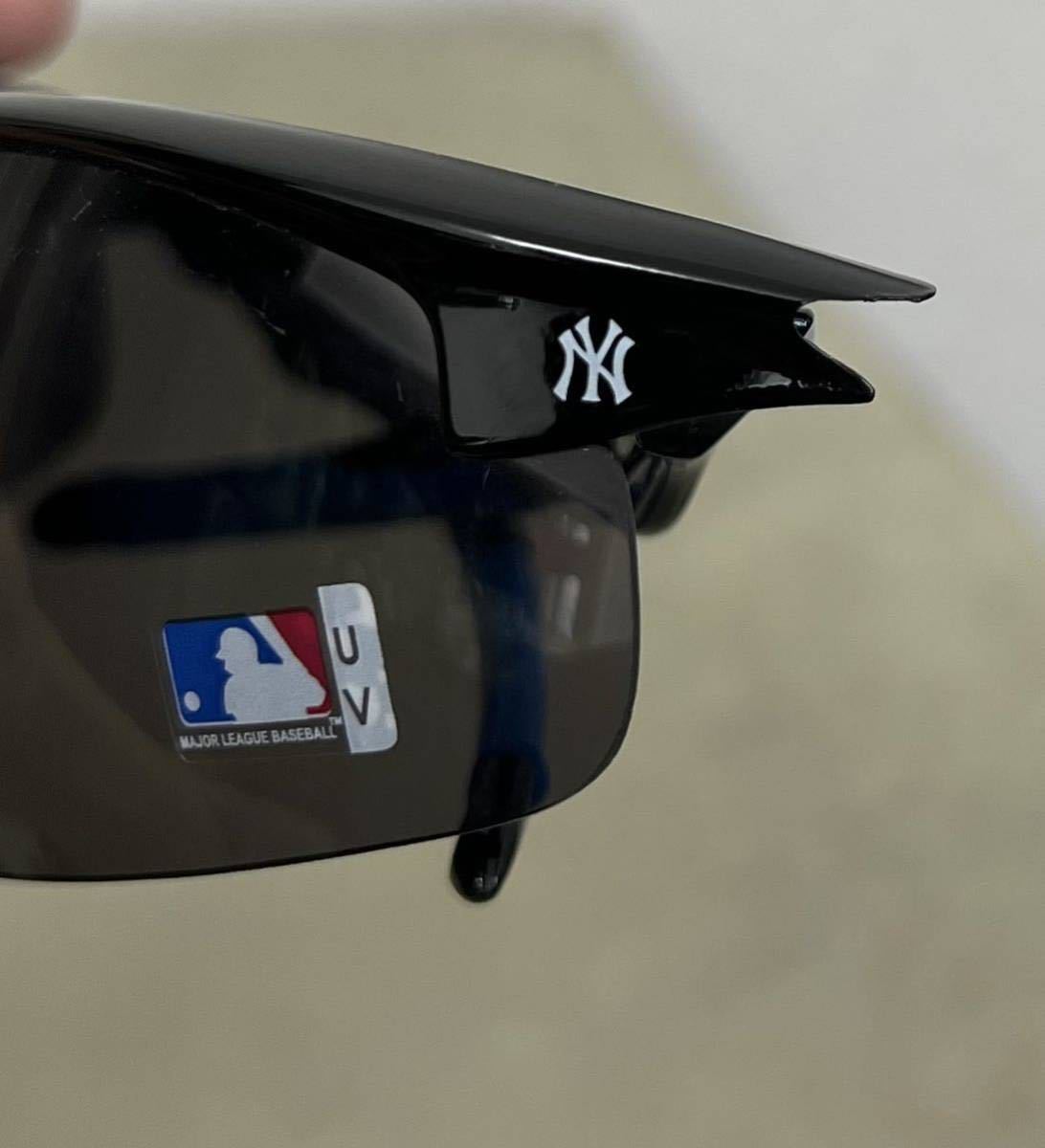 新品 未使用 タグ付 MLB オフィシャル NEW YORK Yankees スポーツ サングラス ブラック 1枚レンズ ニューヨークヤンキース メジャーリーグ_画像6