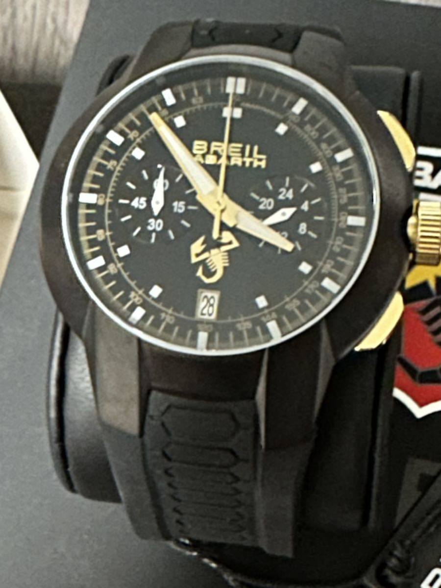 ABARTH BREIL Scorpioneoro 世界限定2000本腕時計_画像5