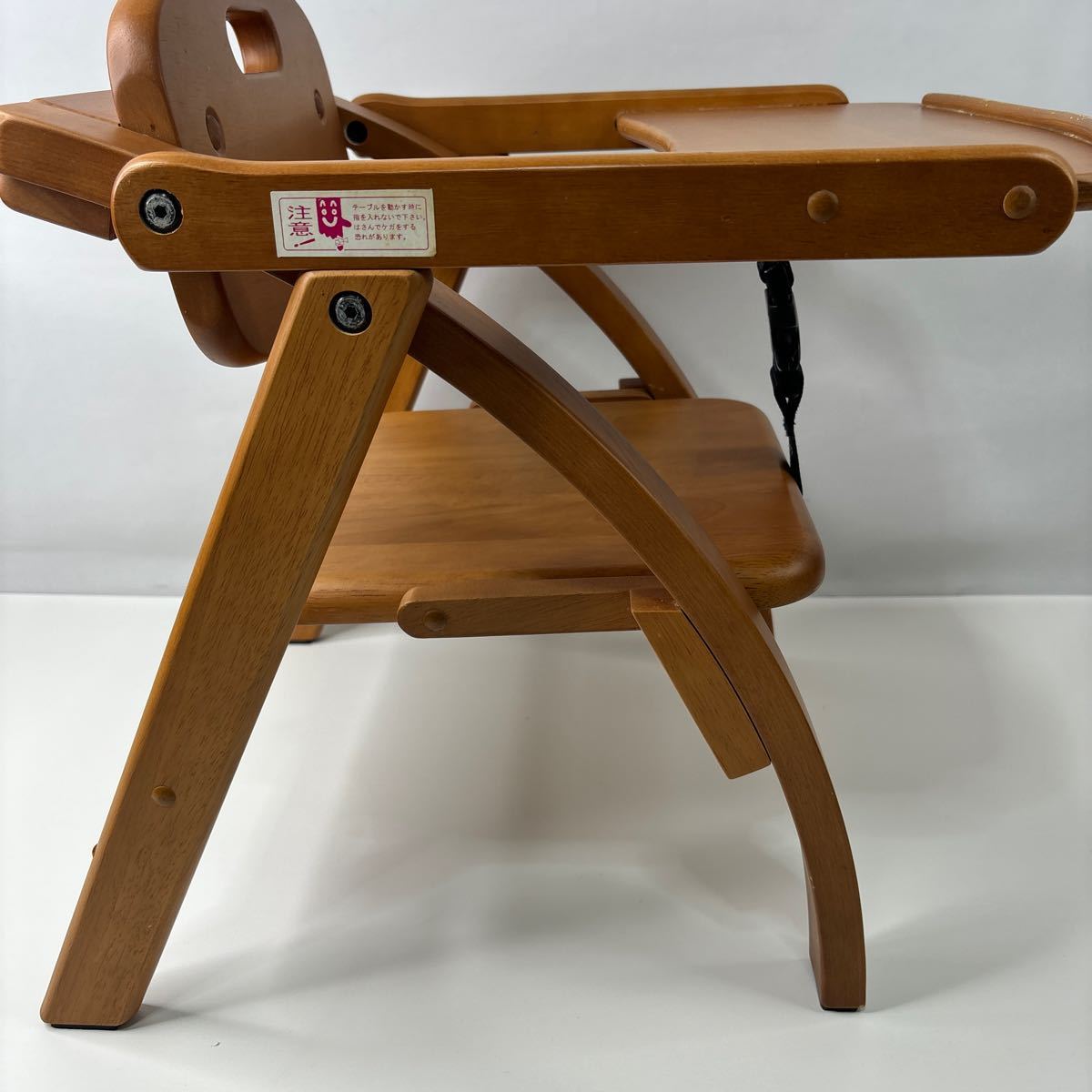  baby chair Arch Low Chair arch low chair Yamato shop folding table attaching child child wooden chair (570)