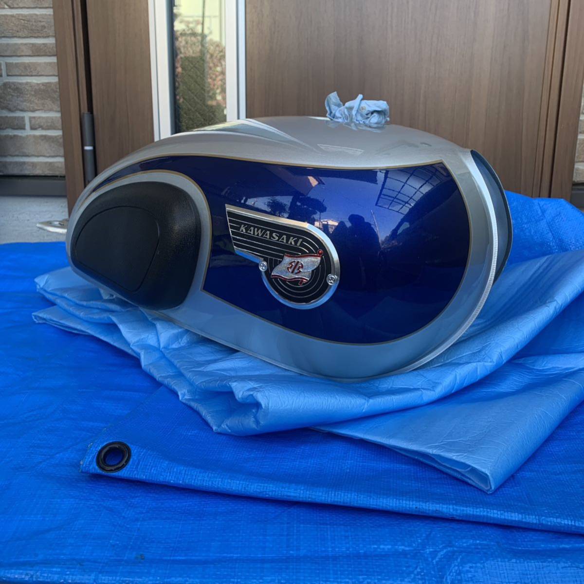 w650 純正タンク カワサキ (カワサキ用)|売買されたオークション情報