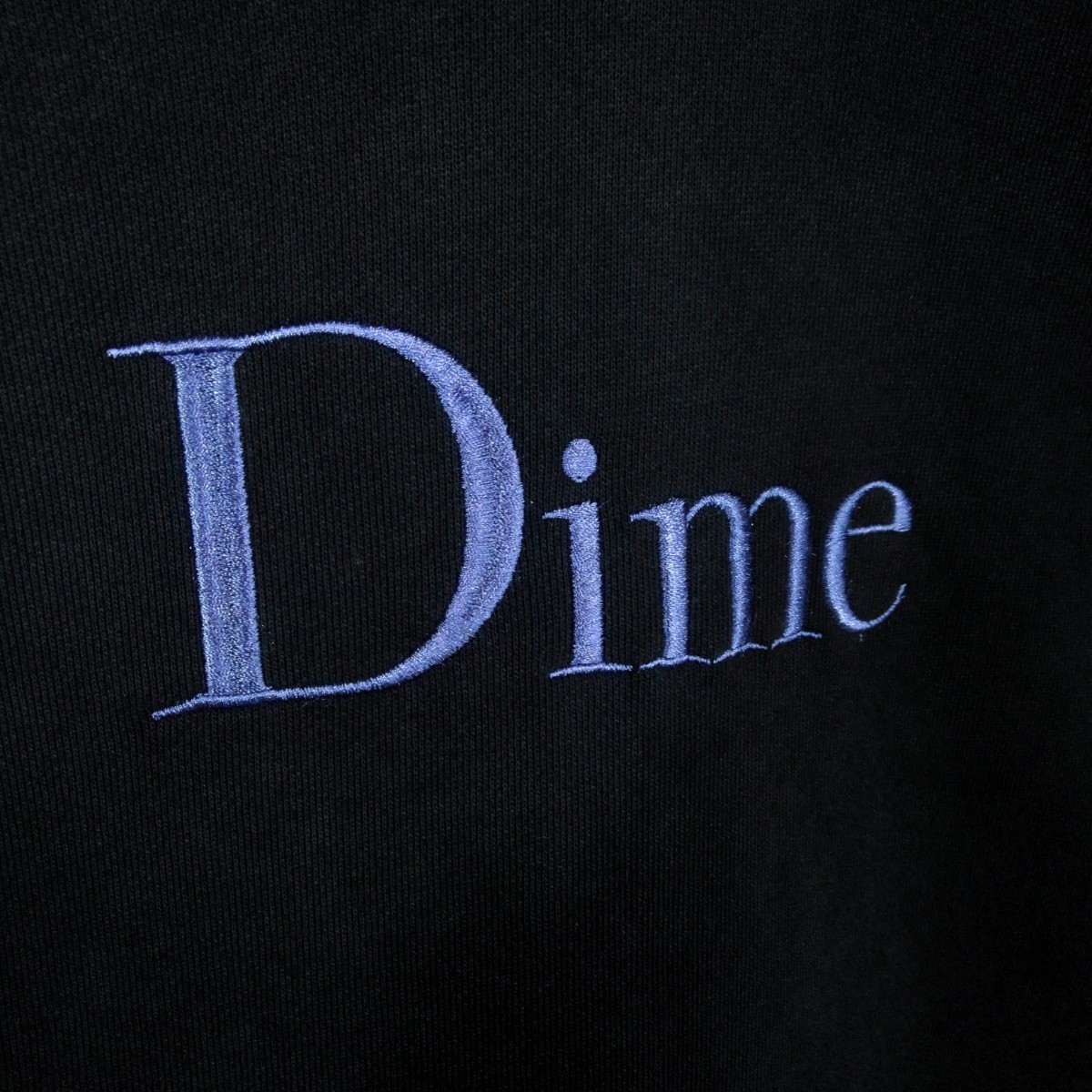 DIME(ダイム)》クラシックロゴ刺繍 裏起毛 プルオーバーパーカー