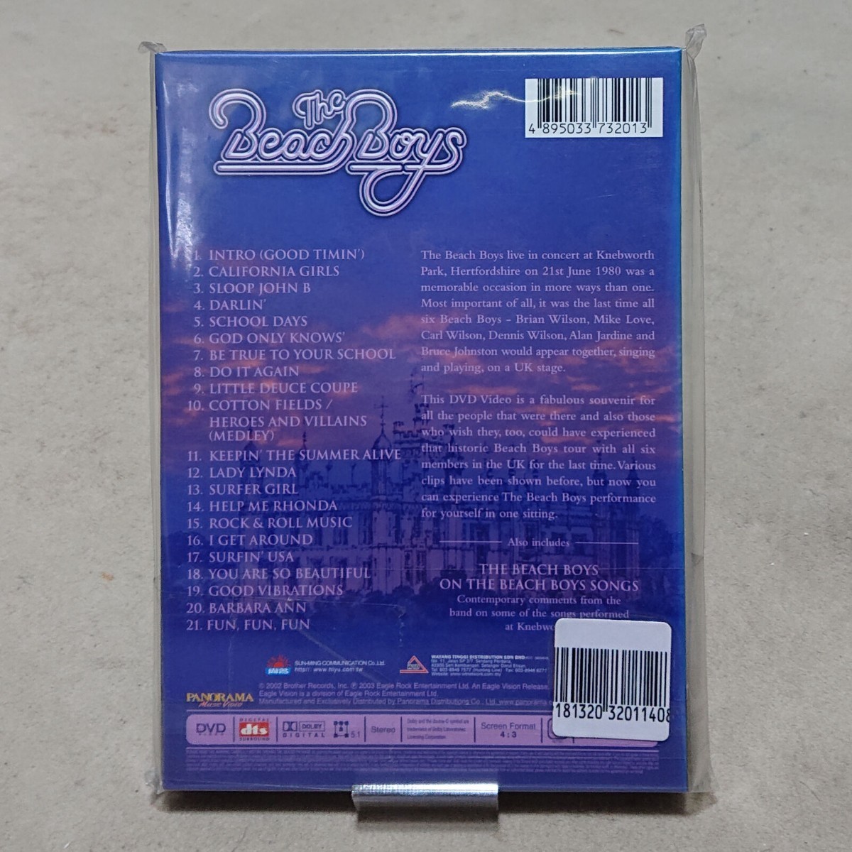 【DVD】ビーチ・ボーイズ《未開封》Beach Boys_画像2