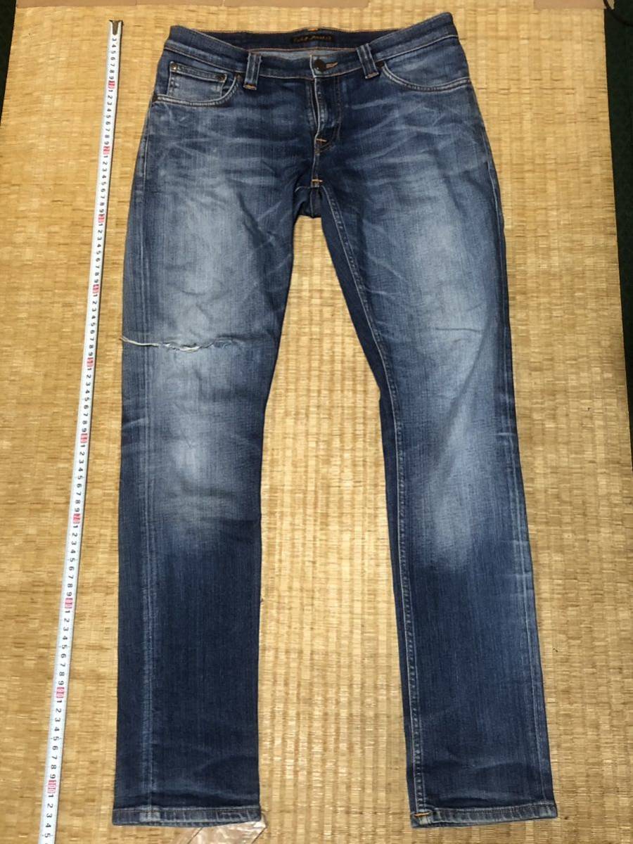 nudie JeAns co W30 L32 ヌーディー ジーンズ_画像1