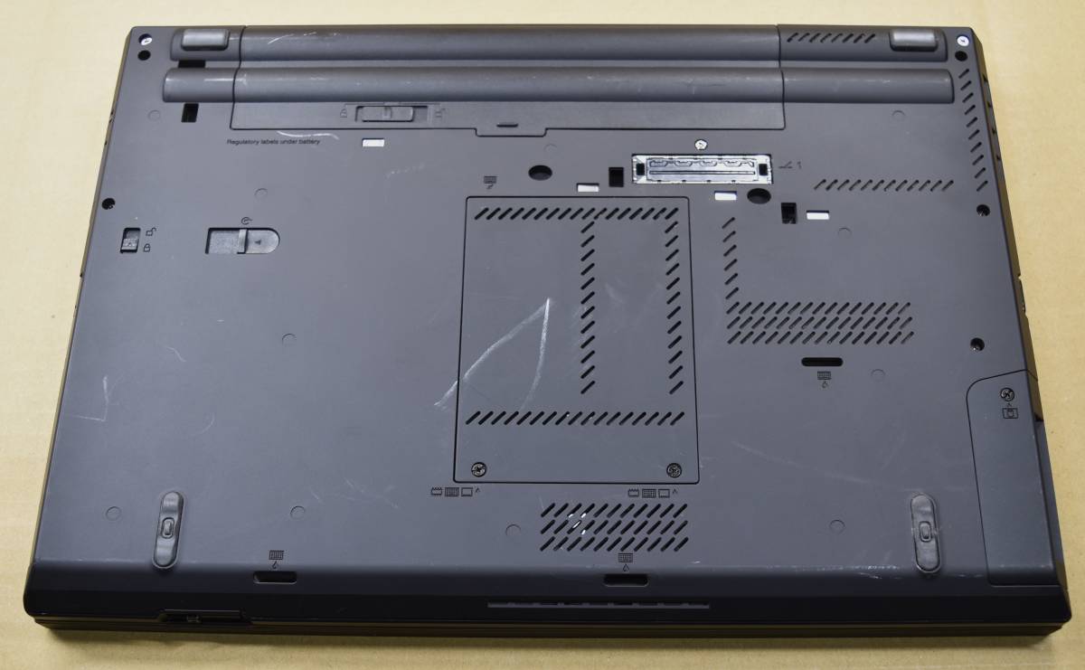 起動確認のみ(ジャンク扱い) レノボ ThinkPad T430 CPU:Core i5-3320M RAM:4G HDD:320G (管:KP013　 　_画像3