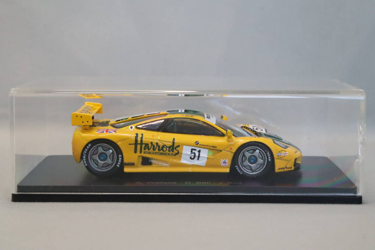 アシェット／スパーク ル・マン24時間 レースカーコレクション マクラーレン F1 GTR No.51（hachette/Spark McLaren F1 GTR）1/43スケール_画像2