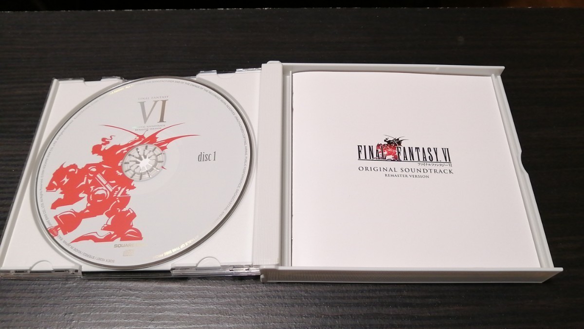 初回生産限定版　帯あり　ファイナルファンタジー6　オリジナル　サウンドトラック　リマスターバージョン_画像5