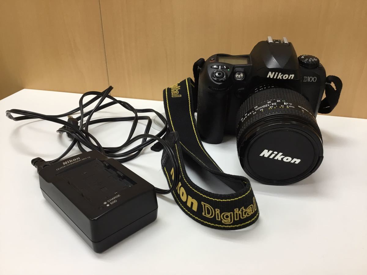 【T】【9930】デジタル　一眼レフカメラ　ニコン　D100　バッテリー・充電器あり　Nikon_画像1