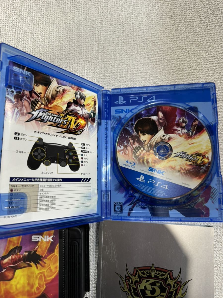 【PS4】 THE KING OF FIGHTERS XIV ULTIMATE EDITIONソフトロムパッケージとKOFXIVソフトセット_画像4