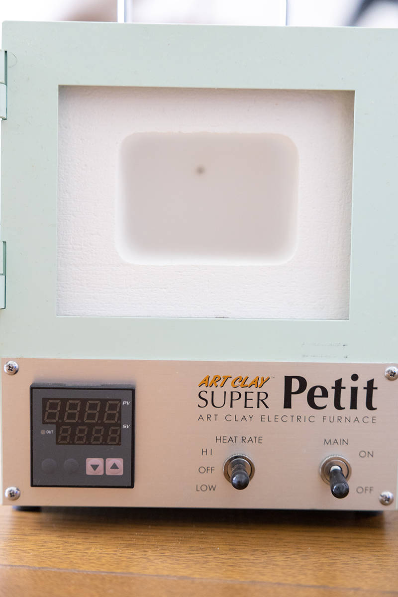 ◆ 小型電気炉◆ART-CLAY SUPER PETIT◆美品◆工芸陶芸シルバー粘土製作焼窯として◆_画像3