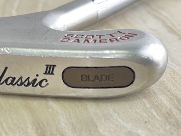 レア Scotty Cameron スコッティキャメロン パター American Classic III Titleist BLADE アメリカンクラシック /55527_画像8