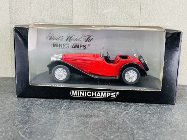 ミニカー MINICHAMPS Jaguar MK2 1of3.024pcs ミニチャンプス ジャガー おもちゃ 車 赤/92110の画像2