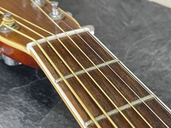 Morris モーリス アコースティックギター W-25 幌馬車ラベル TKL セミハードケース付き 弦楽器 音楽 / 55622_画像10