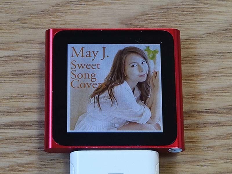 ◆◆iPod nano 第6世代 A1366 8GB レッド モデル:MC693J そこそこきれい 動作良好 バッテリ消耗|N6-1036◆◆_画像2