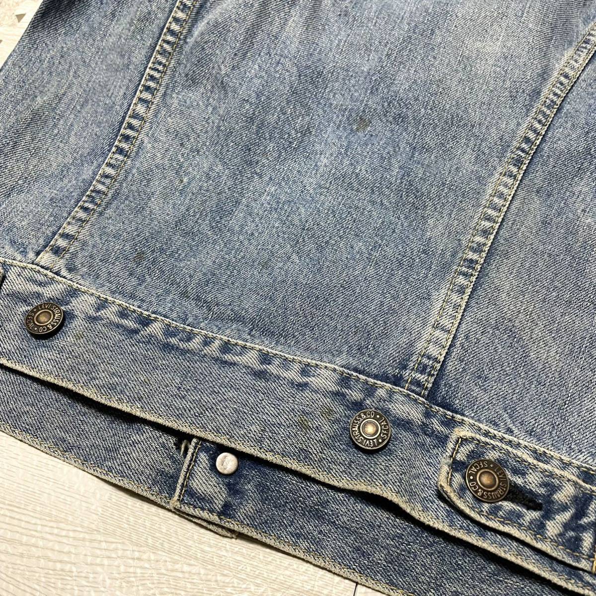 Levi's リーバイス デニムジャケット Gジャン ジージャン LOT557 size34_画像6