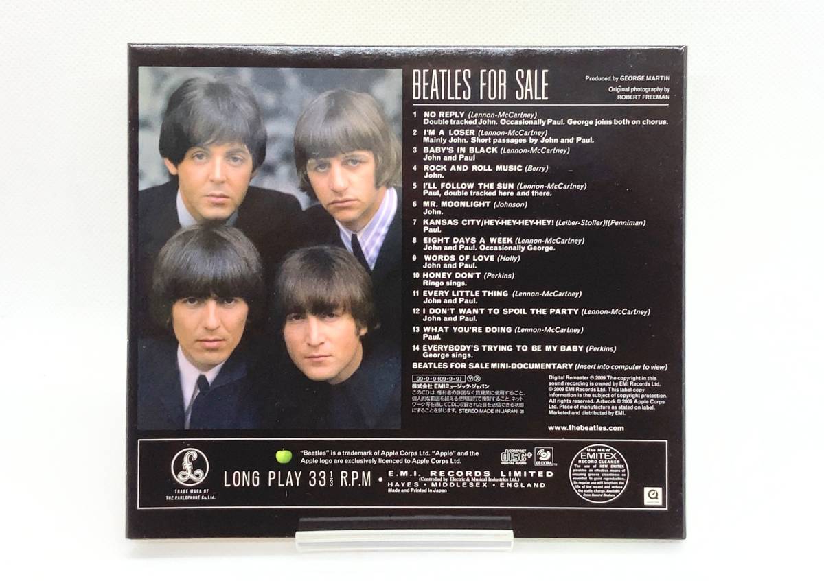 【 美品 2009年 黒BOX 国内盤 バラ 】◎ Beatles For Sale ビートルズ・フォー・セール ◎ TOCT-71024 ◎ 検索用 NOW AND THEN_画像5