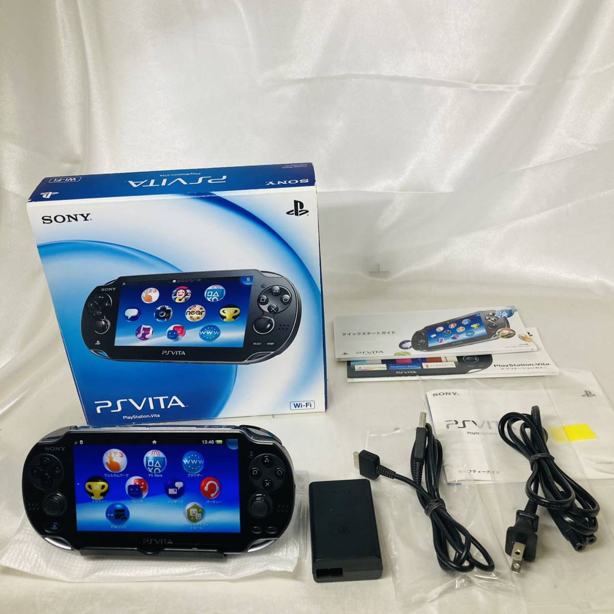☆1円〜 FW3.01 超美品動作確認済SONY PS Vita PCH-1000 ZA01 Wi-Fi