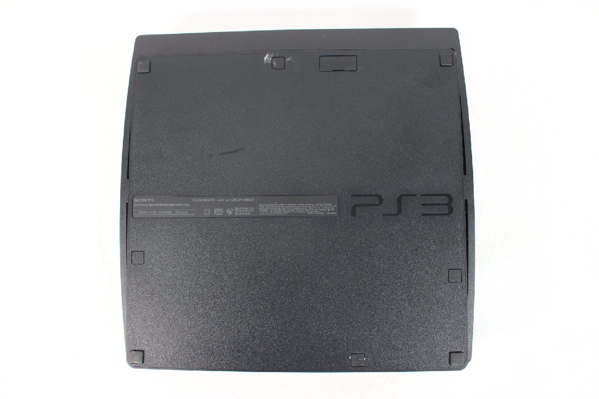 △現状品△ CECH-2500A 160GB PS3 SONY 本体のみ　簡易チェック 動作○ 初期化済　キズヨゴレ プレイステーション3 (2753881)_画像5