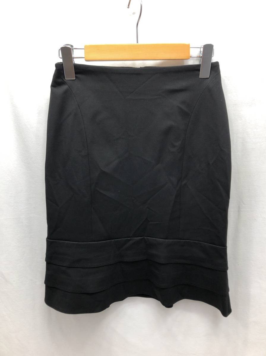 INED юбка 9 черный колени длина Ined 23112102