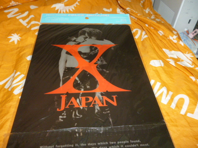 レトロ　未使用　XJAPAN hide 下敷き　当時物_画像3