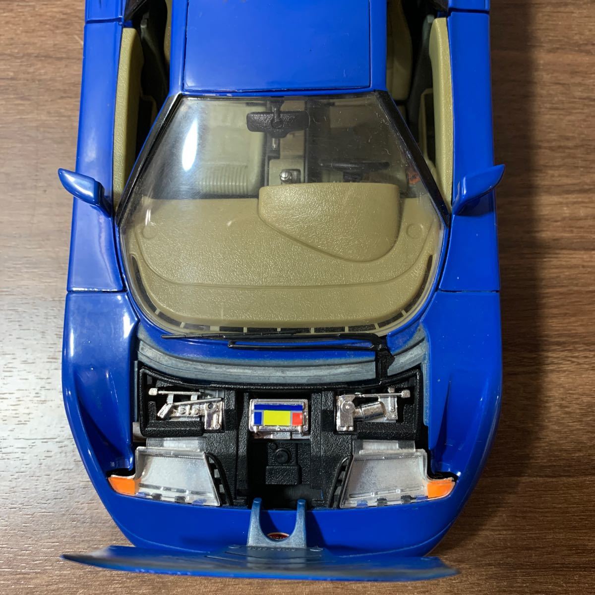ブガッティ ミニカー 1/18 Bugatti EB 110 1991 箱無し ブルー イタリア製 コレクション おもちゃ スポーツカー アンティーク 雑貨 (335_画像6