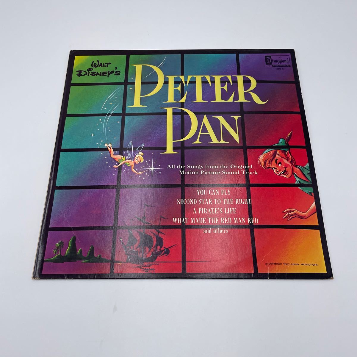 【A-88】（ジャンク品）レコード ディズニー ピーターパン Walt Disney's Peter Pan_画像1