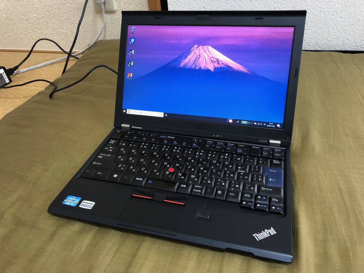 Lenovo ThinkPad X220i Windows10 newest Office high speed Core i3