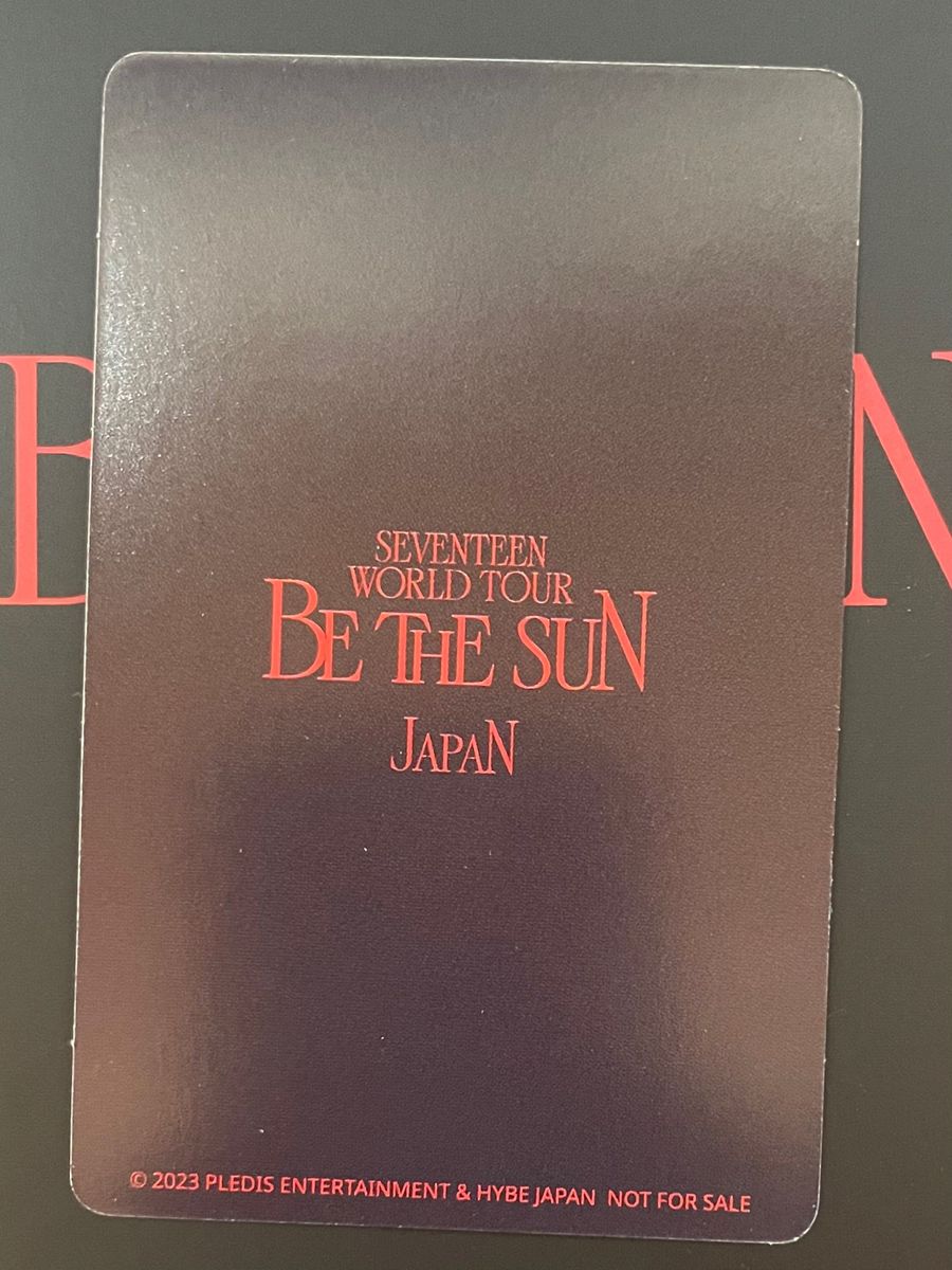 seventeen   be the sun ブルーレイ BluRay  ホシ トレカ DVD Japan