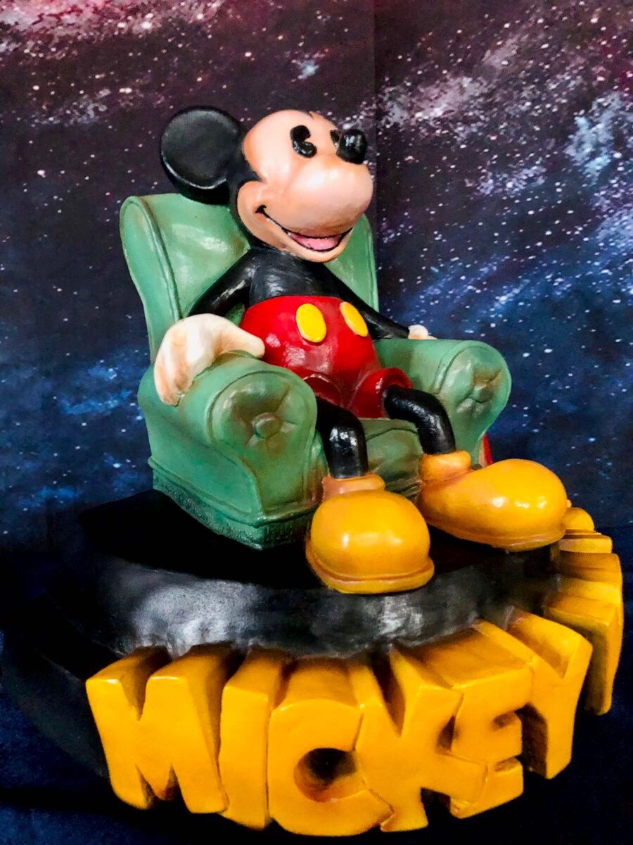『ミッキーマウス』ディズニーキング・オブ・スター！クラッシック♪オールド・ミッキーオリジナルスタチュー★激レア レトロ ビンテージ