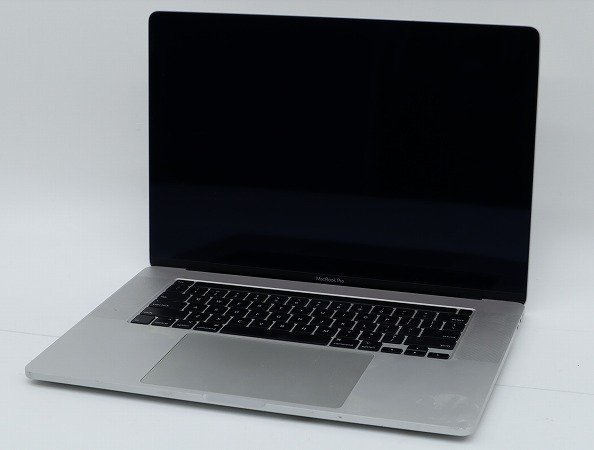 【1円スタート】Apple MacBook Pro 16インチ 2019 シルバー 英字キー 3072x1920 A2141 EMC3347 ロジックボード欠品_画像1